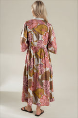 Botanica Dress - Leaf Print