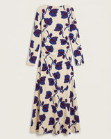 JADE SEAMED JERSEY DRESS