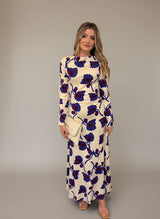 JADE SEAMED JERSEY DRESS