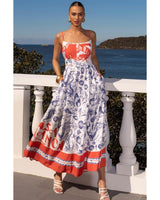 Casablanca Resort Maxi Dress