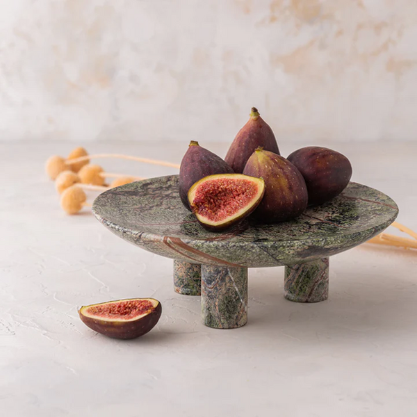 Chiara Marble Round Foot Plate