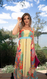 El Tropico Casablanca Maxi Dress