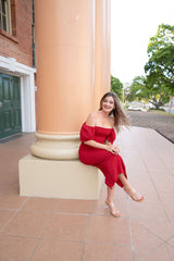 Victoria Event Dress - Red