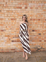 Haydin Maxi One Shoulder Dress