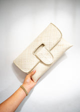 Kaya Rattan Clutch’s - Assorted Colours