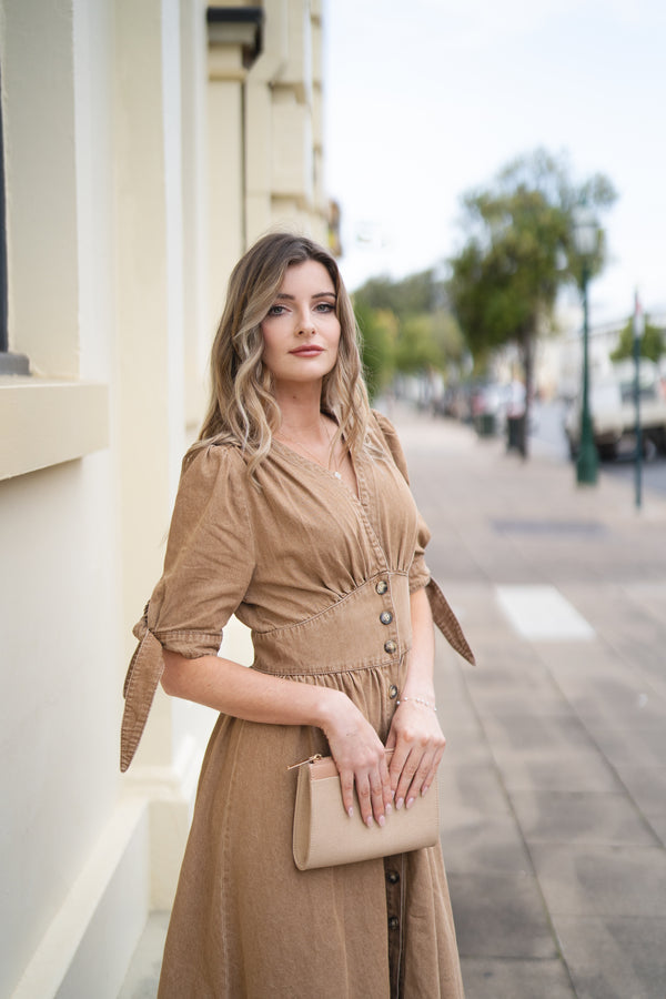 Danni Denim Maxi Dress