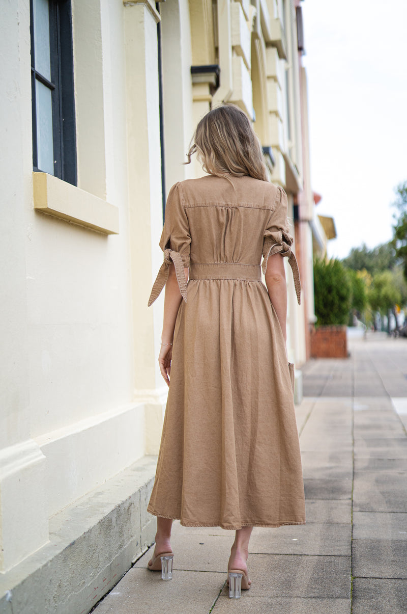 Danni Denim Maxi Dress