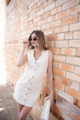 Sabine Denim Vest Dress