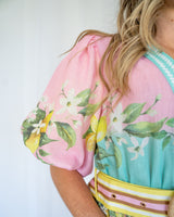 The Dali Mini Dress - Lemoncello