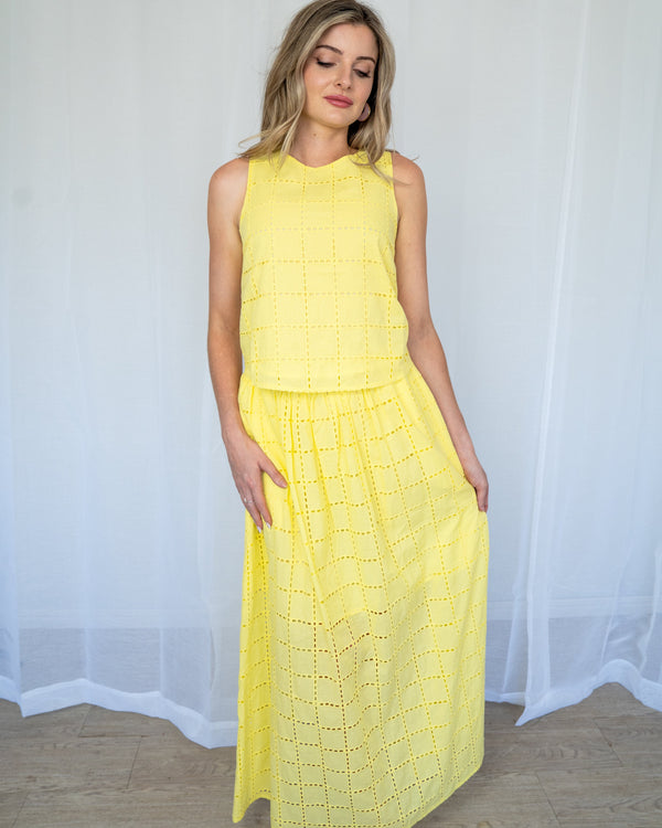 Helmi Broderie Full Skirt