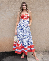 Casablanca Resort Maxi Dress