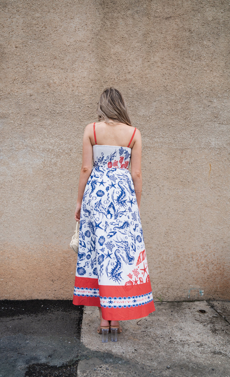 Casablanca Resort Maxi Dress