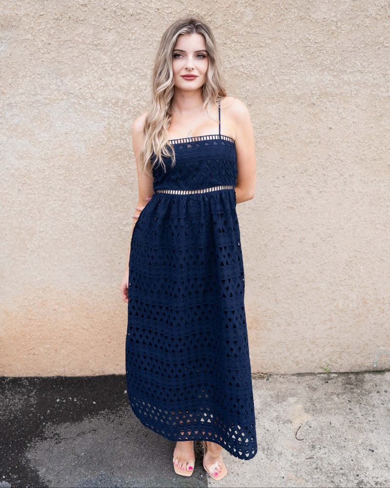 Kali Broderie Dress