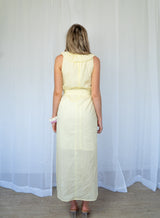 Lilla Ruffled Neck Sun Dress