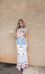 Amalfi One Shoulder Maxi Dress