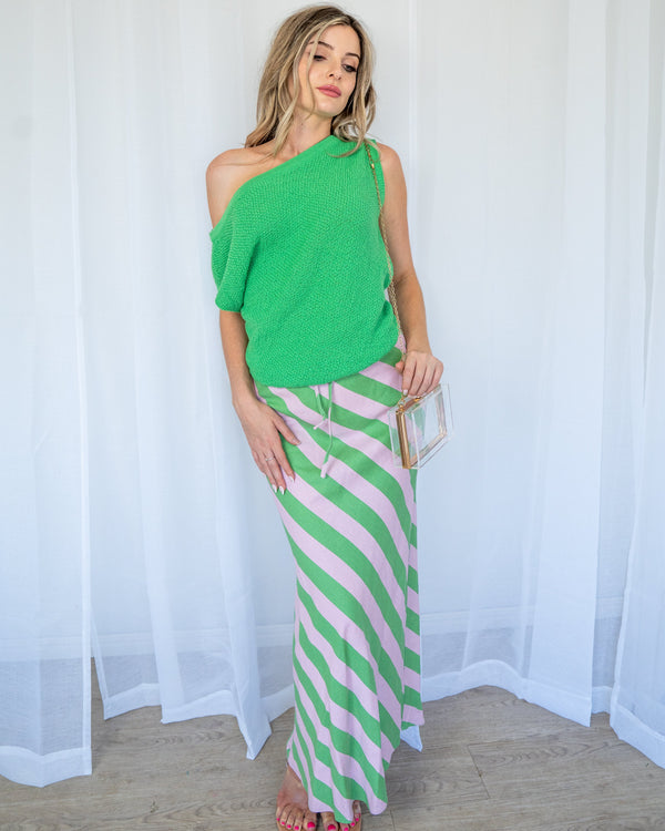 Jaci Knit Top - Green