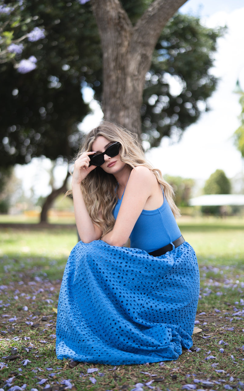 Pattie Dress - Blue