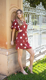 Hazel Puff Sleeve Dress/Top
