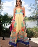 El Tropico Casablanca Maxi Dress