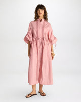 Etta Lace Detailed Dress - Dusty Rose