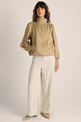 Gigi Bubble Jacket - Tan