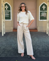 Hunter High Waisted Straight Leg Pant