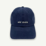 ‘Banabae’ Old Mate Washed Baseball Cap Navy