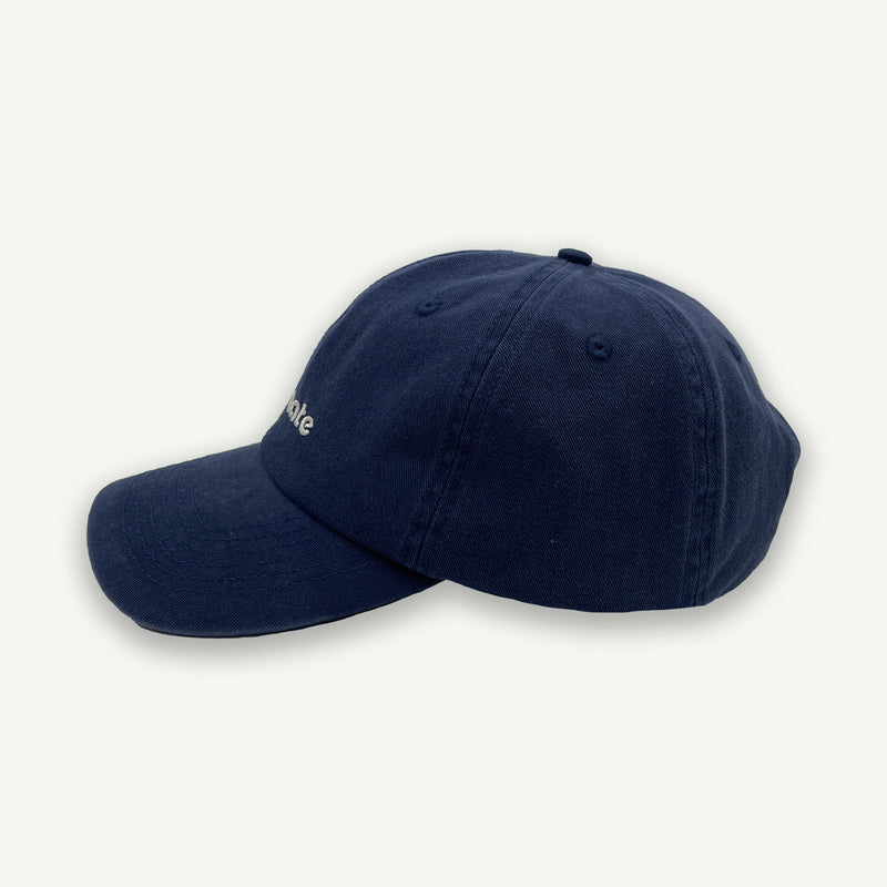‘Banabae’ Old Mate Washed Baseball Cap Navy