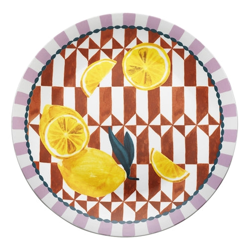 ‘Ecology’ Valentina Rnd Platter Lemon