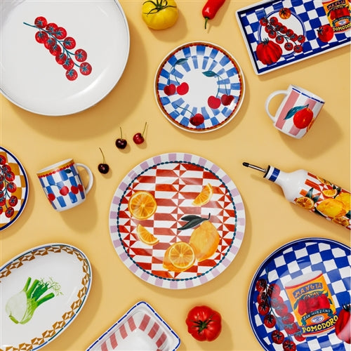 ‘Ecology’ Valentina Rnd Platter Lemon