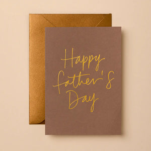 ‘Gabrielle & Celine’ Fathers Day Cards - Assorted – Happy Fathers Day - Chocolate