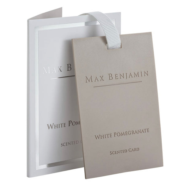 ‘Max Benjamin’ Scented Card - White Pomegranate