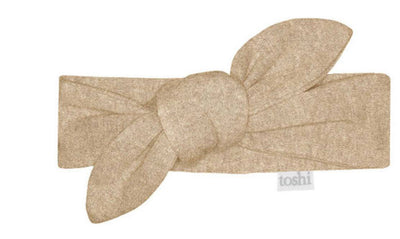 ‘Toshi’ Organic Dreamtime Headband - Assorted Colours – Camel