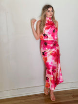 Annabelle High Neck Event Dress