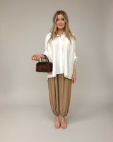 Poppy Oversized Cotton Shirt