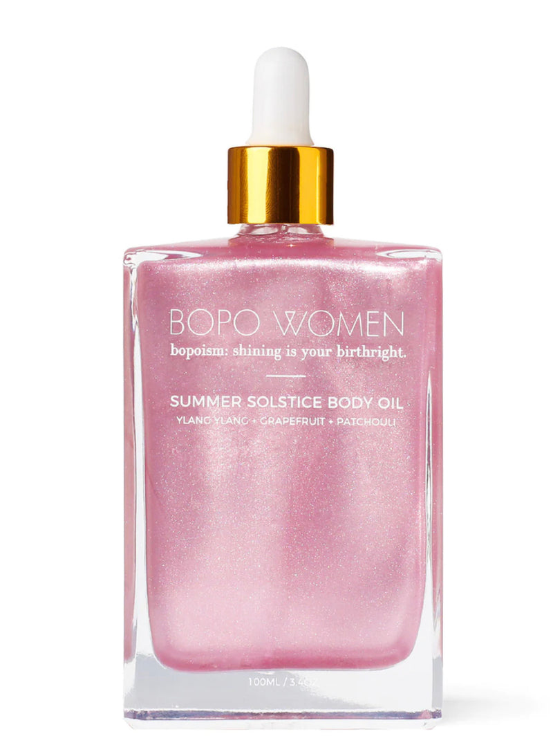 ‘BoPo Women’ Summer Solstice Oil (Ltd Edition Pink Shimmer)