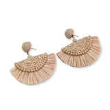 Petra Raffia Earrings