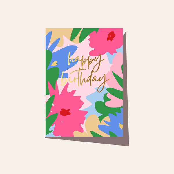 ‘Elm Paper’ Floral Fiesta Birthday