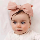 ‘Snuggle Hunny’ Pre Tied Linen Bows - Assorted Colours