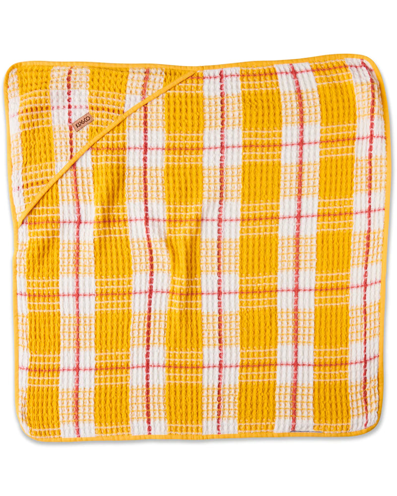 ‘Kip & Co’ Lemon Meringue Waffel Baby Towel