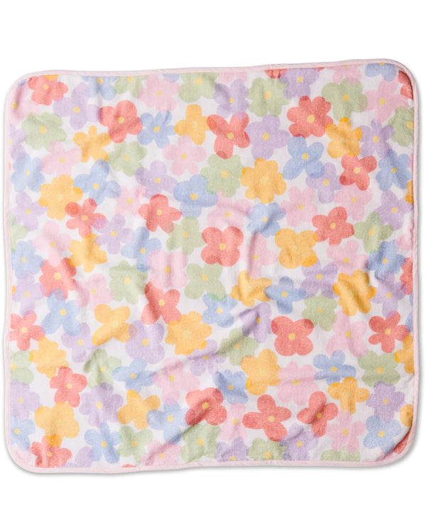 ‘Kip & Co’ Paper Daisy Printed Terry Baby Towel