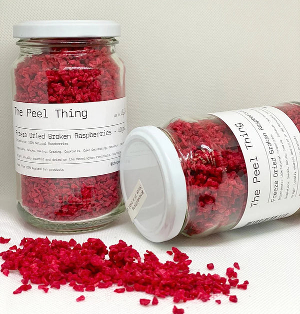 ‘The Peel Thing’ Freeze Dried Broken Raspberry