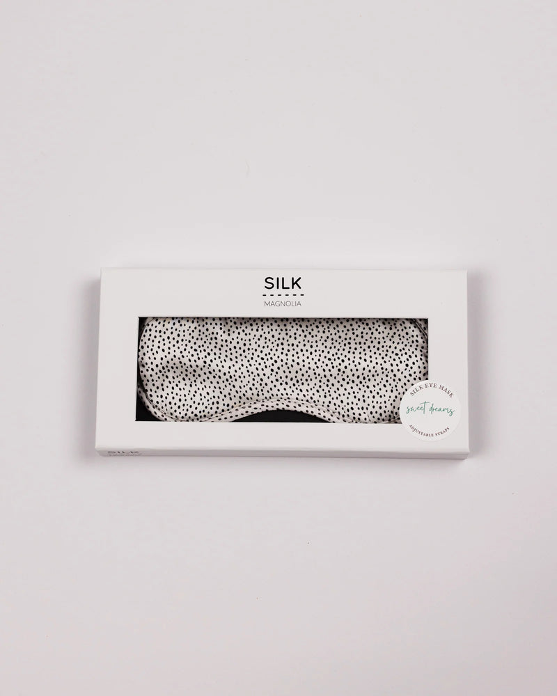 ‘Silk Magnolia’ Silk Eye Mask