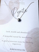 ‘Boho Noosa’ Crystal Necklaces - Assorted Crystals