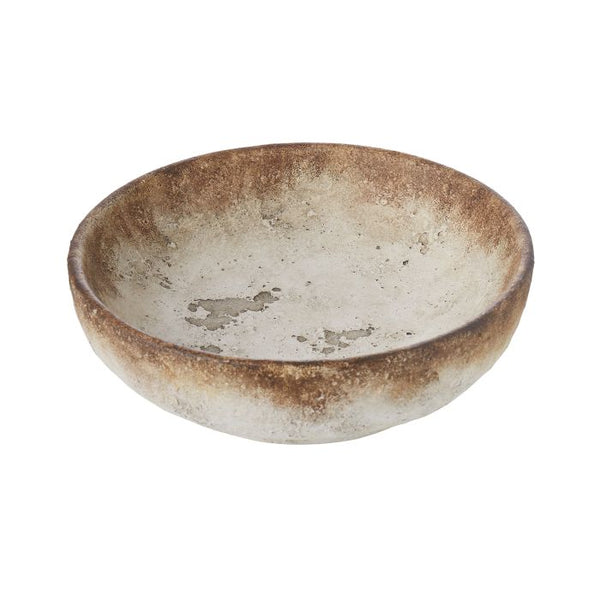 ‘Amalfi’ Distressed Two Tone Ceramic Bowl