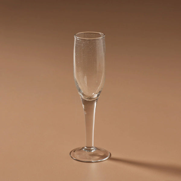 ‘Indigo Love Collectors’ Bubbled Champagne Flute