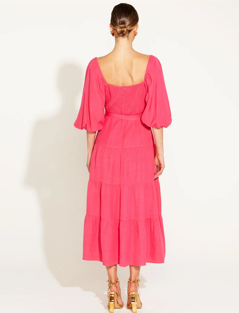 One And Only Tiered Midi Dress
