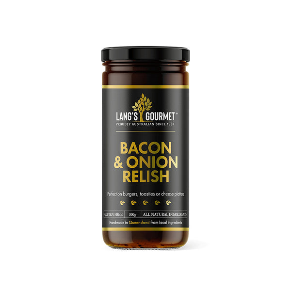 ‘Lang’s Gourmet’ Premium Bacon Onion Relish