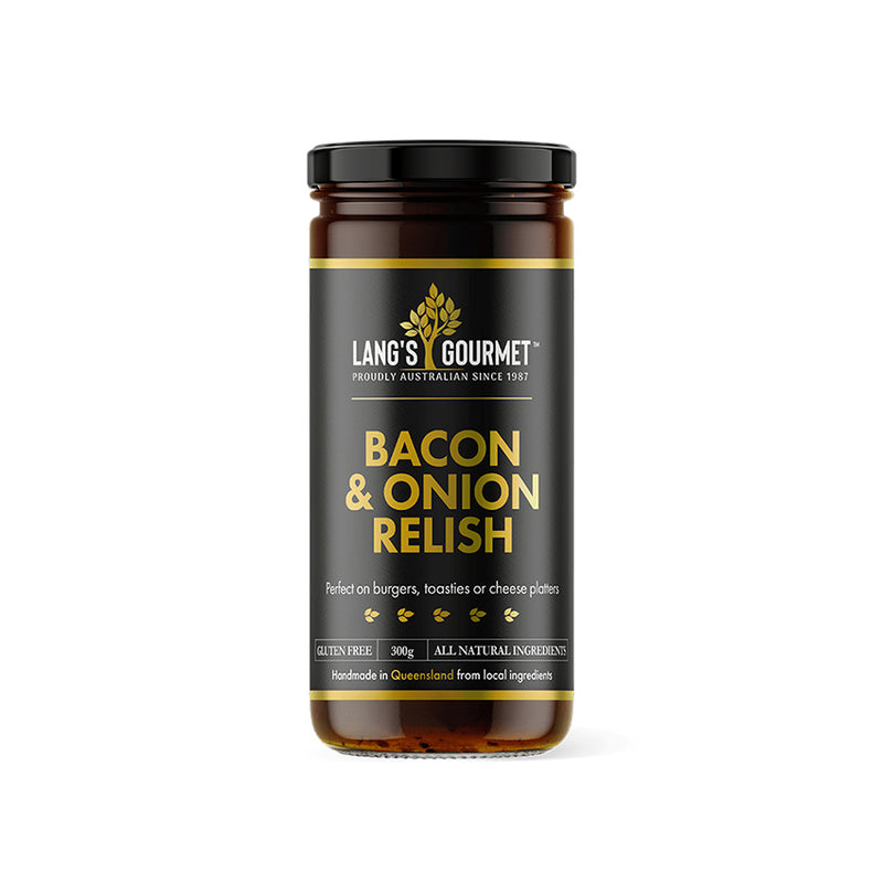 ‘Lang’s Gourmet’ Premium Bacon Onion Relish
