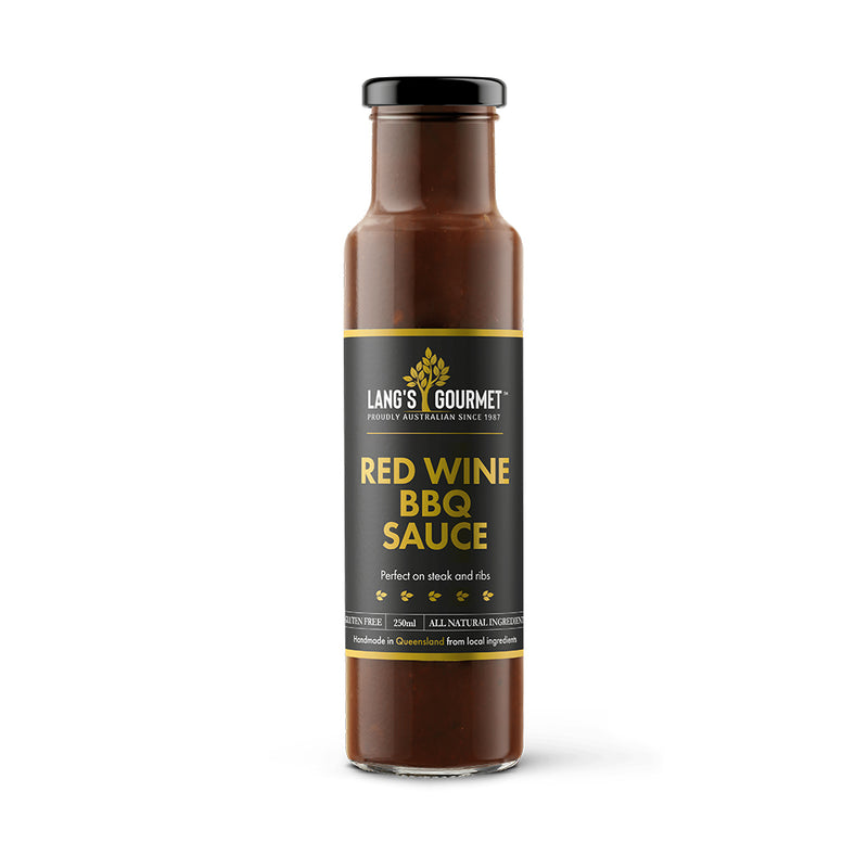 ‘Lang’s Gourmet’ Premium Red Wine BBQ Sauce